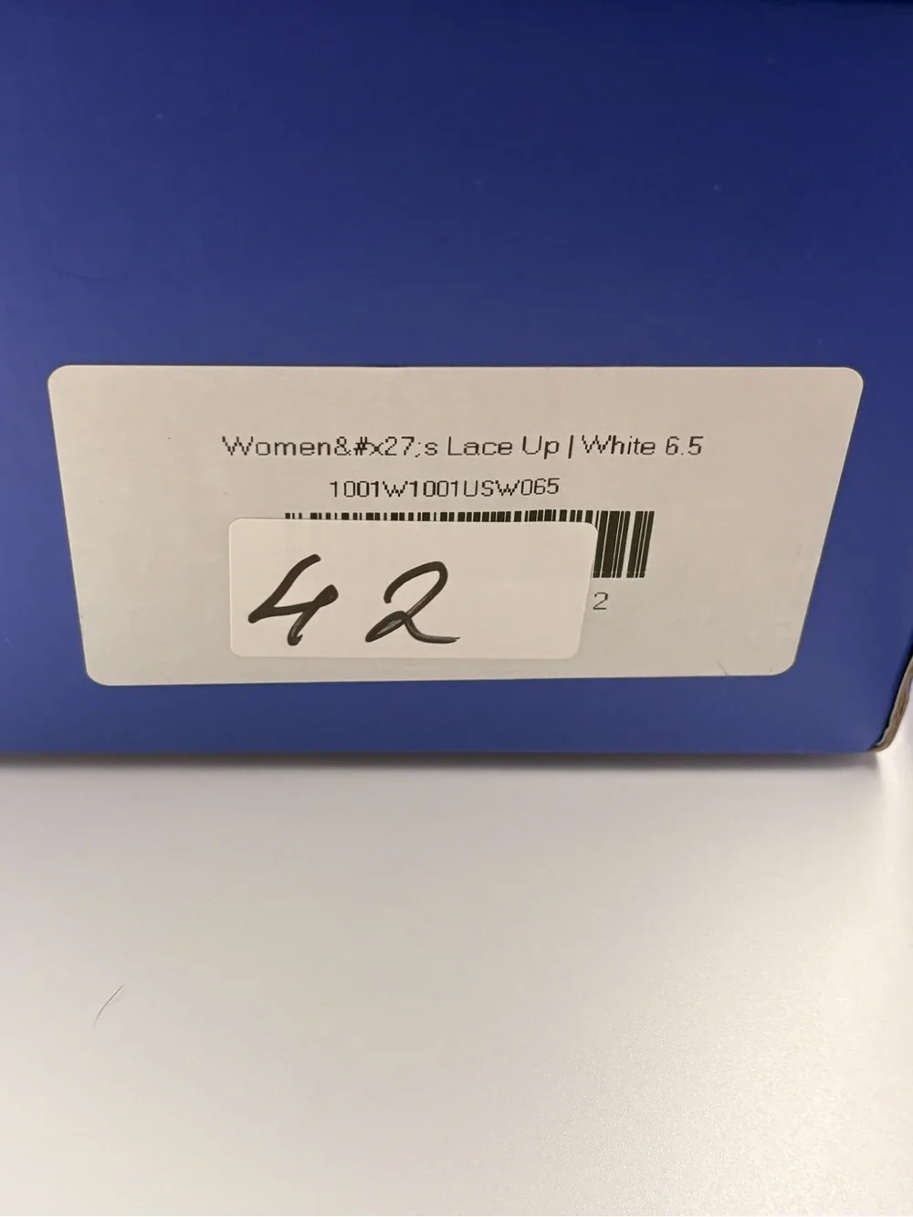 NWT Thousand Fell Womens 6.5 White Lace Up Vegan Low Top Sneakers Sustainable